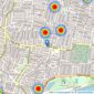 New Era Estate Agents - Southsea listings heatmap