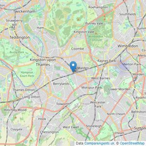 Newbrickz - London listings heatmap