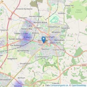 Newcombe Residential - Cheltenham listings heatmap