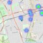 Newkeys4me Ltd - Sutton listings heatmap