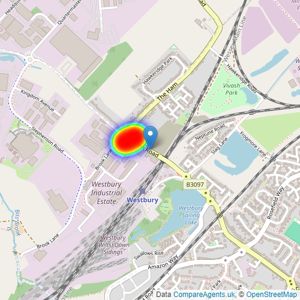 Newland Homes Ltd listings heatmap