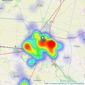 Newton Fallowell - Boston listings heatmap