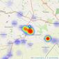 Newton Fallowell - Spilsby listings heatmap