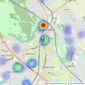 Newton Fallowell - Sutton Coldfield listings heatmap