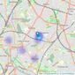 Next Step Estates (South West) Ltd - London listings heatmap