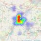 Nicholas Humphreys - Burton-on-Trent listings heatmap