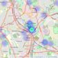 Nicholas Humphreys - Stoke-On-Trent listings heatmap