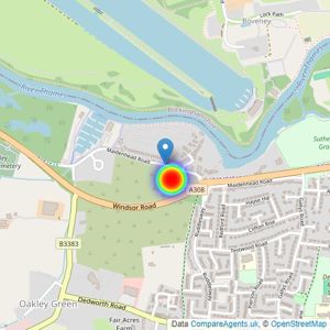 Nicholas King Homes Ltd listings heatmap