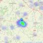 Nikki Homes- Property Consultants - Long Marston listings heatmap