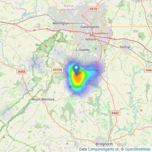 Nock Deighton - Ironbridge listings heatmap