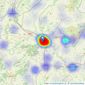 Nock Deighton - Ludlow listings heatmap