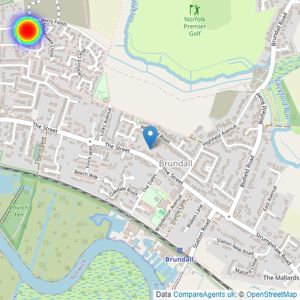 Norfolk Homes Limited listings heatmap