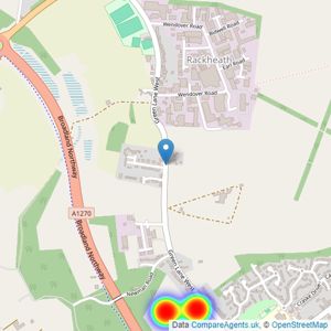 Norfolk Homes Limited listings heatmap