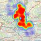 Normie Sales & Lettings - Prestwich listings heatmap