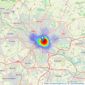 North Property Group - Leeds listings heatmap