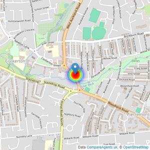 North Star listings heatmap