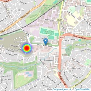 Northstone listings heatmap