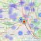 Northwood - Bolton listings heatmap