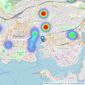 Northwood Sales - Plymouth listings heatmap