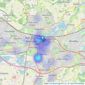 Northwood Sales - Reading listings heatmap