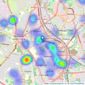 Northwood - Stoke-on-Trent listings heatmap