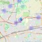 Oakland Estates - Barkingside listings heatmap