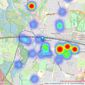 Oakwood Estates - West Drayton listings heatmap