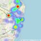 Oakwood Homes - Broadstairs listings heatmap