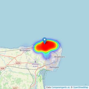 Oakwood Homes - Margate listings heatmap