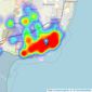 Oakwood Homes - Ramsgate listings heatmap