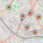 Oliver Burn - Clapham listings heatmap