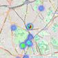 Oliver Burn - Herne Hill listings heatmap