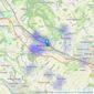 Olivers - Berkhamsted listings heatmap