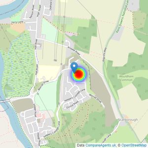 Orbit listings heatmap