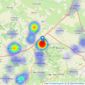 Orchards Estates - Stoke-Sub-Hamdon listings heatmap