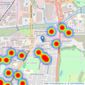 O'Riordan Bond - Far Cotton listings heatmap