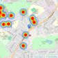 O'Riordan Bond - Parklands listings heatmap