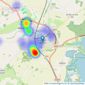 Osprey Property - Oakham listings heatmap