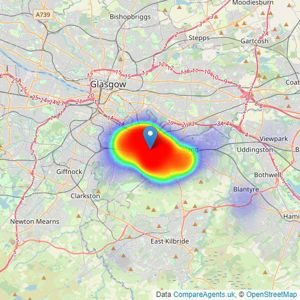 Pacitti Jones - Burnside listings heatmap