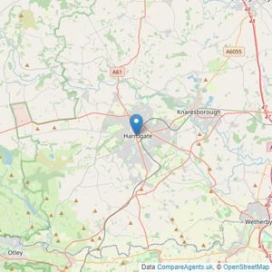 Pantera Property - Harrogate listings heatmap