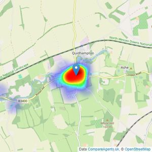 Parnell Jordy & Harvey - Overton listings heatmap