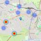 Pat Robson - Gosforth listings heatmap