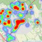 Patrick Gardner - Ashtead listings heatmap