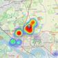 PATTERSON HAWTHORN - South Ockendon listings heatmap