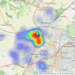 Pattinson Estate Agents - Norton listings heatmap