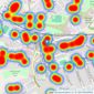 Pattison Lane - Desborough listings heatmap