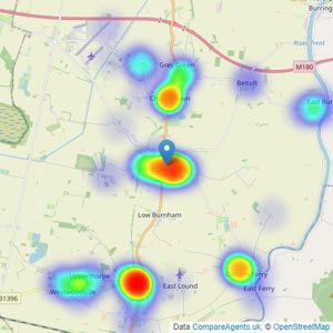 Paul Fox - Epworth listings heatmap