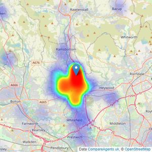 Pearson Ferrier - Bury listings heatmap