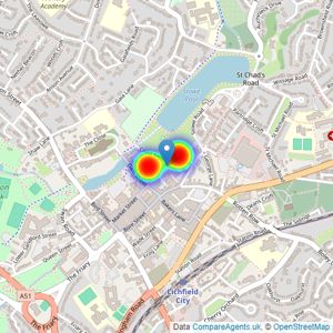 Pegasus listings heatmap