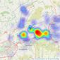 Pendle Hill Properties - Read listings heatmap